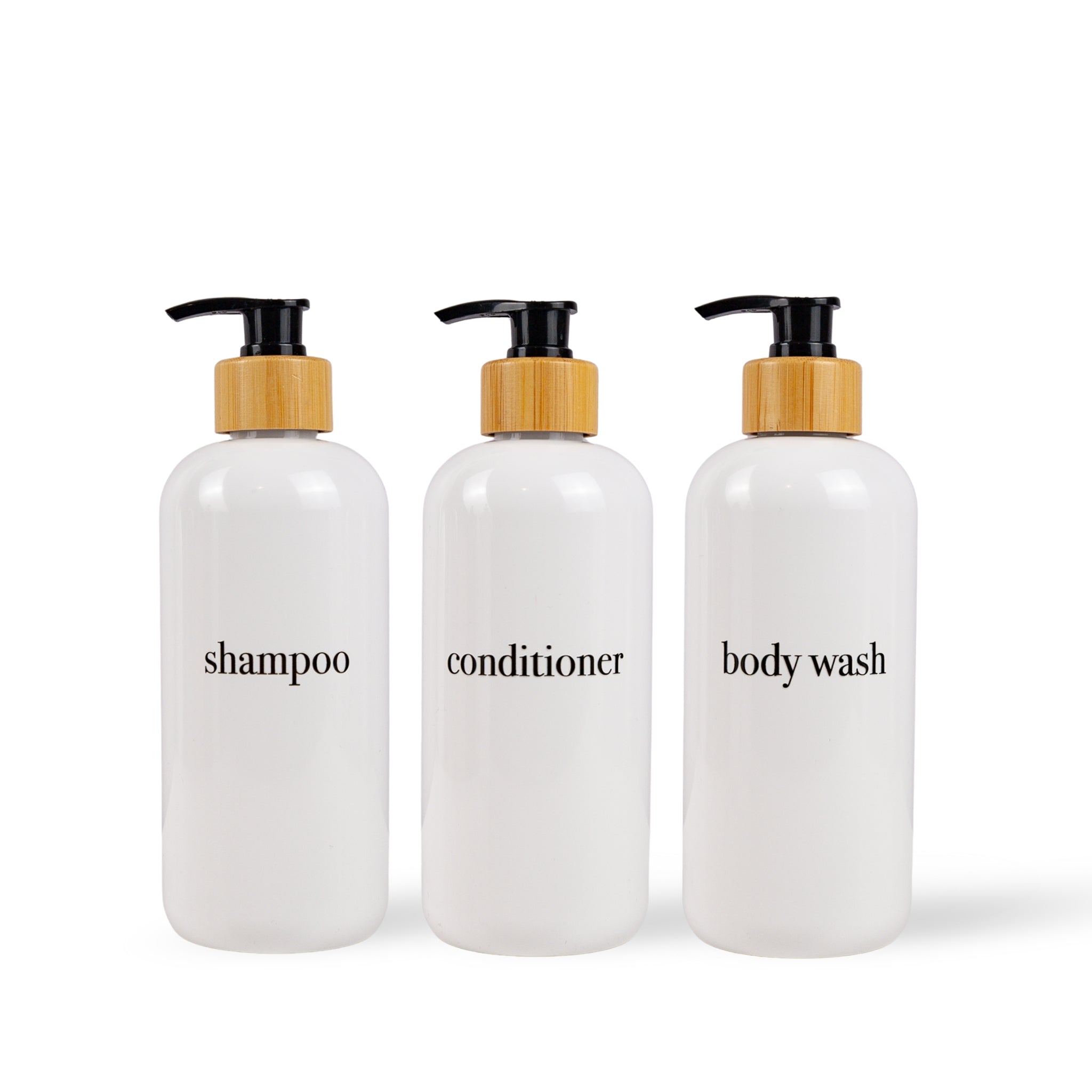 Shampoo & Conditioner Bottle Sets - Refillable